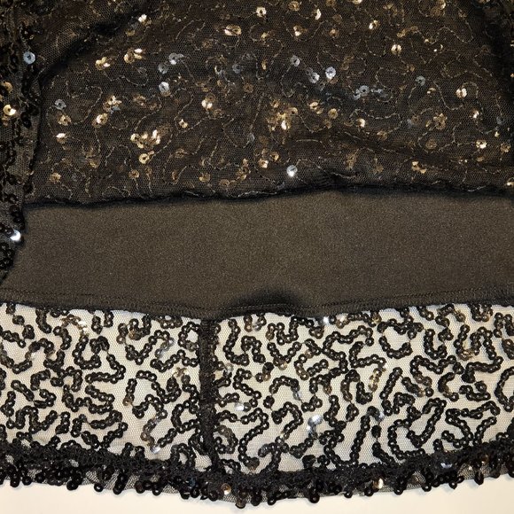 Scoop Neck Sleeveless Sequin Dress - Picture 5 of 10